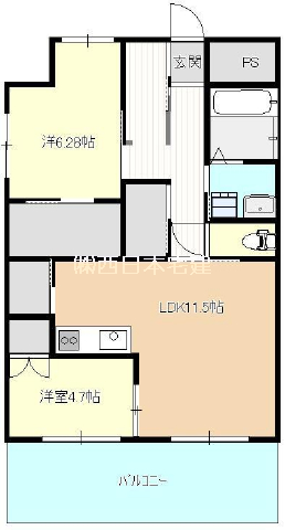 一の宮・潮見・小戸・永楽町 構造:鉄筋コンクリート造