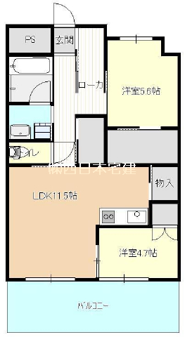 一の宮・潮見・小戸・永楽町 構造:鉄筋コンクリート造