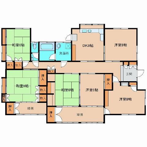 恒久・南宮崎・赤江 構造:木造